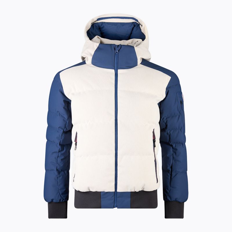 Kurtka narciarska męska Rossignol Corduroy Down Bomber silver cloud/dark navy 15