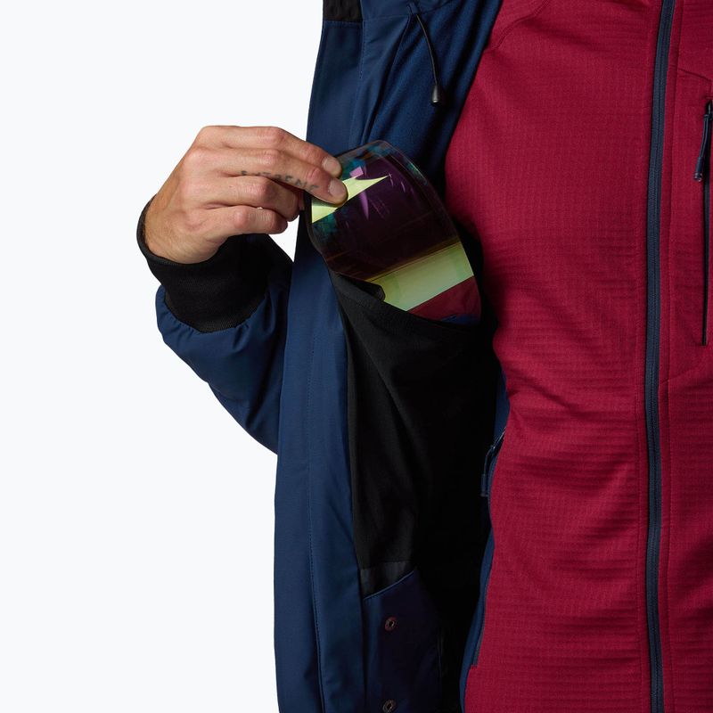 Kurtka narciarska męska Rossignol Snowblaze Down Bomber dark navy 10