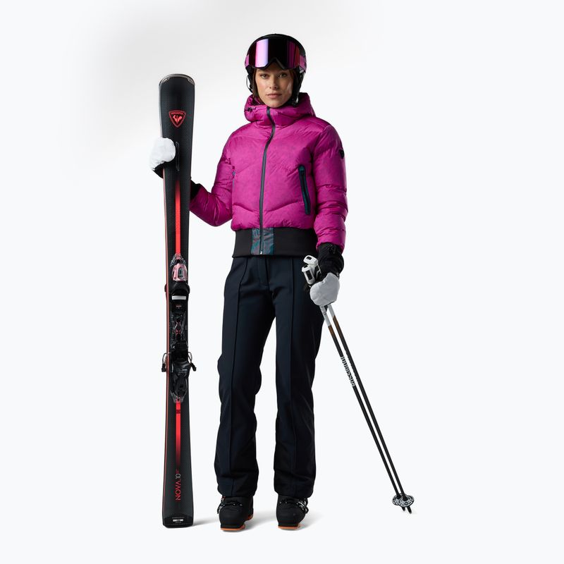 Kurtka narciarska damska Rossignol Snowblaze Down Bomber electric fuchsia 2