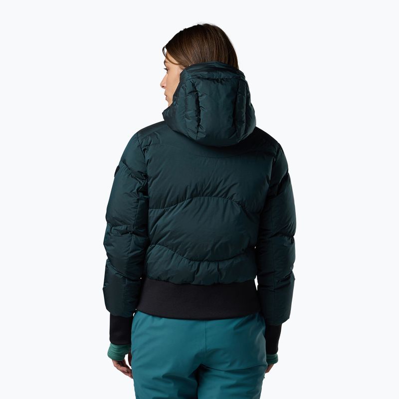 Kurtka narciarska damska Rossignol Snowblaze Down Bomber transformative teal 3