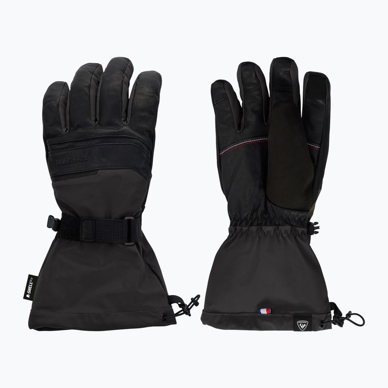 Rękawice narciarskie męskie Rossignol Leather Mix black