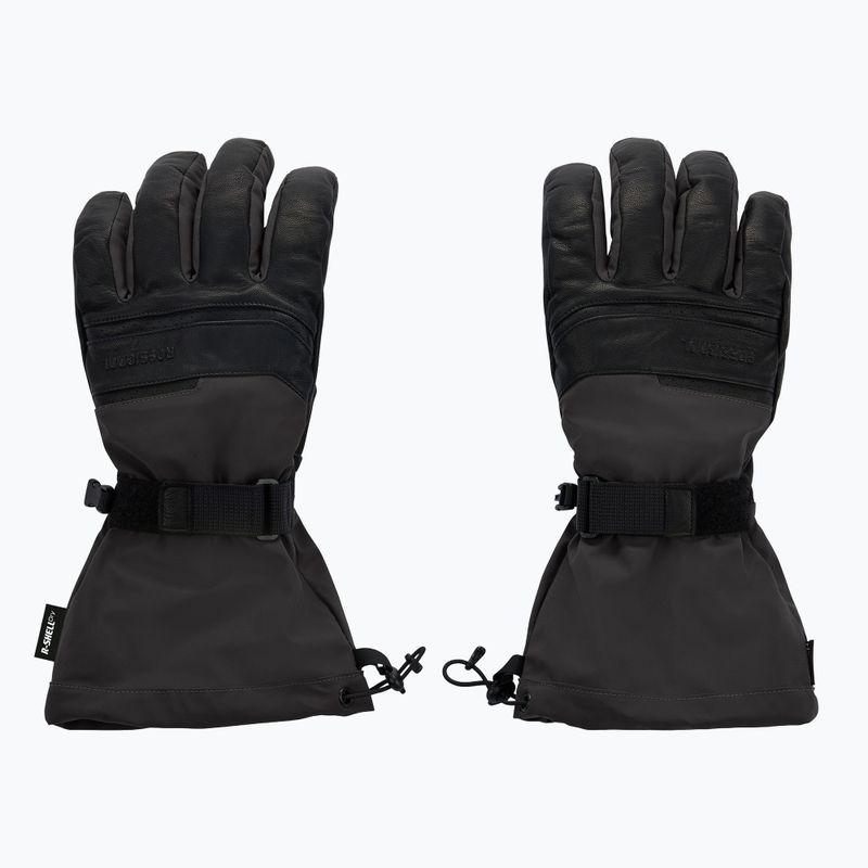 Rękawice narciarskie męskie Rossignol Leather Mix black 2