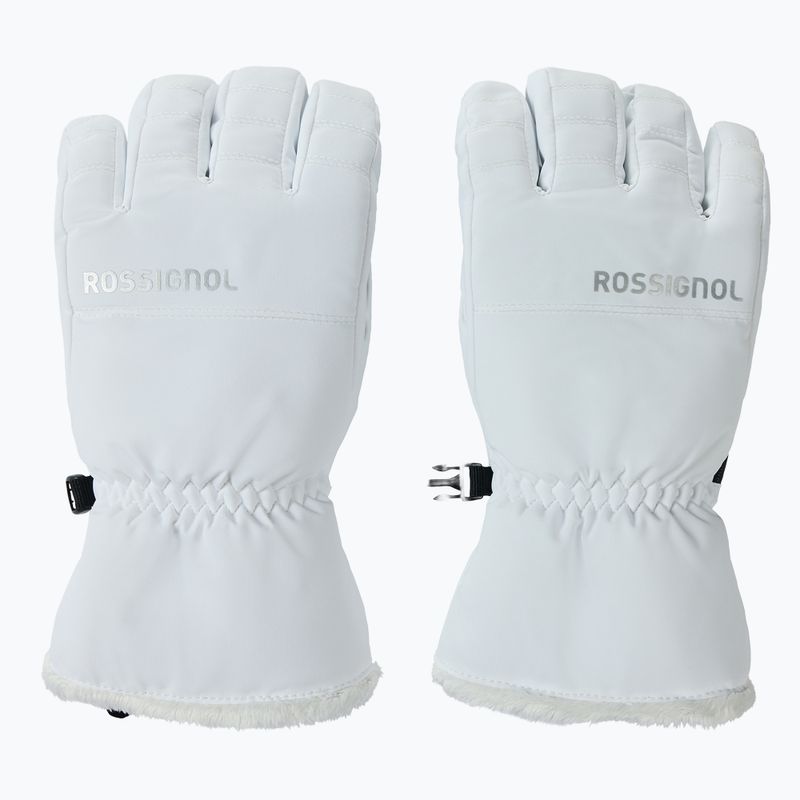 Rękawice narciarskie damskie Rossignol Perfy G white 2