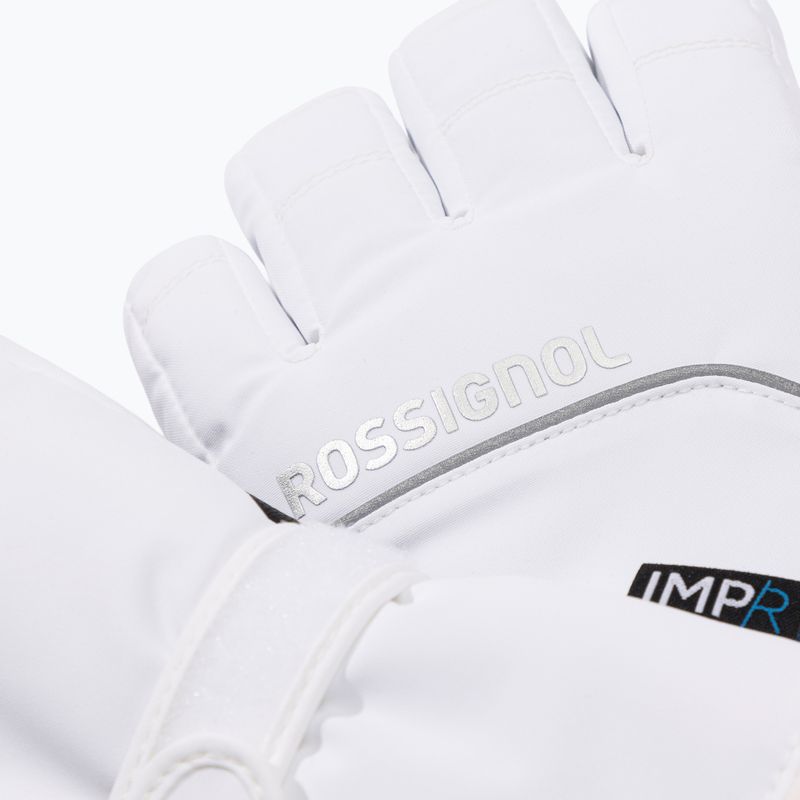 Rękawice narciarskie damskie Rossignol Perfy G white 3