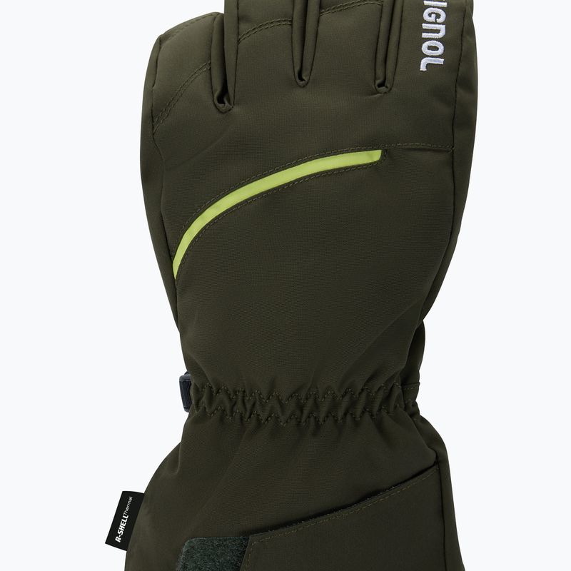 Rękawice narciarskie męskie Rossignol Perf R-Shell Thermal olive shadow 3