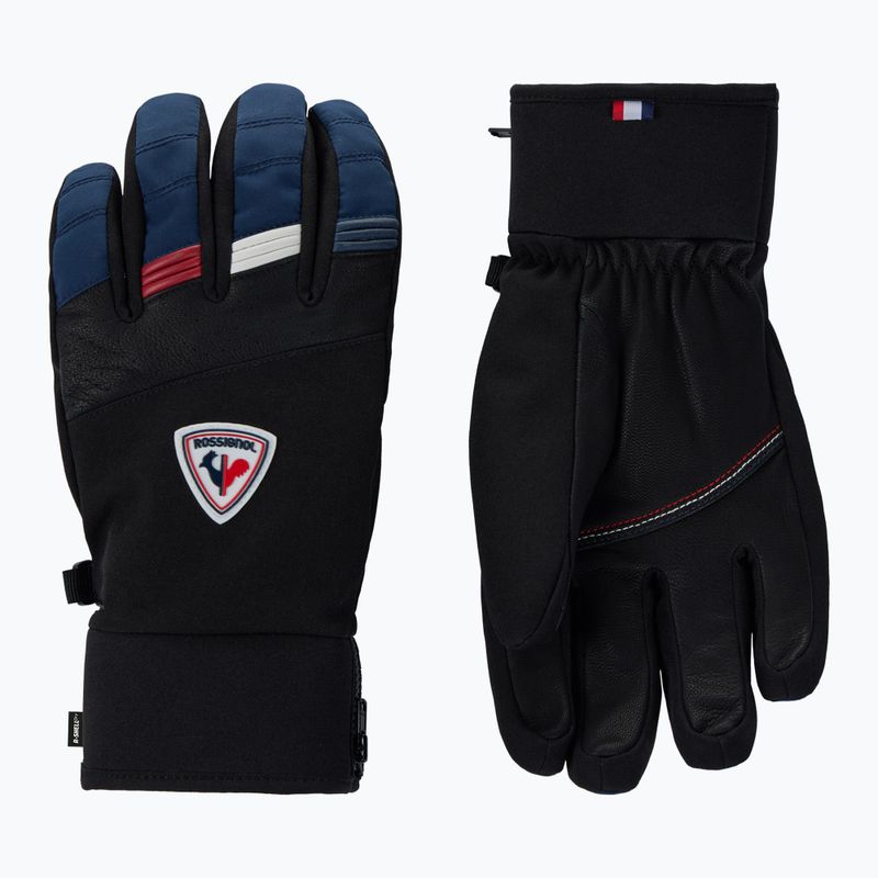 Rękawice narciarskie męskie Rossignol Strato R-Shell Dry dark navy