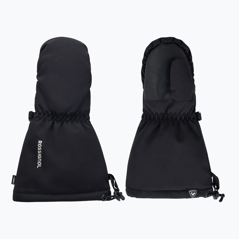 Rękawice narciarskie dziecięce Rossignol Mittens R-Shell Dry black