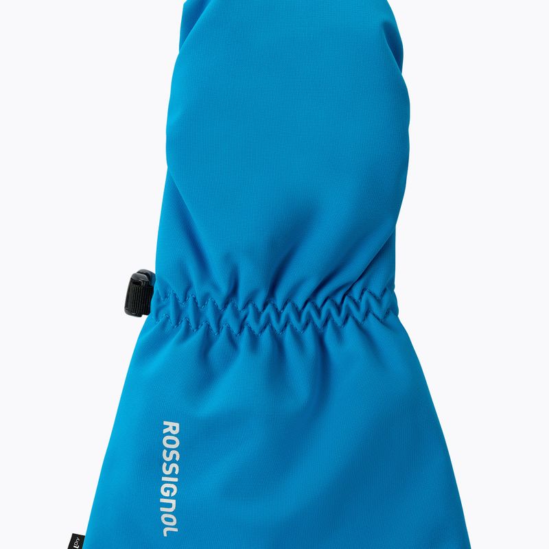 Rękawice narciarskie dziecięce Rossignol Mittens R-Shell Dry blazing blue 3