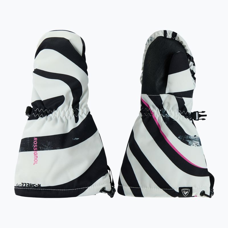 Rękawice narciarskie dziecięce Rossignol Mittens R-Shell Dry savage black