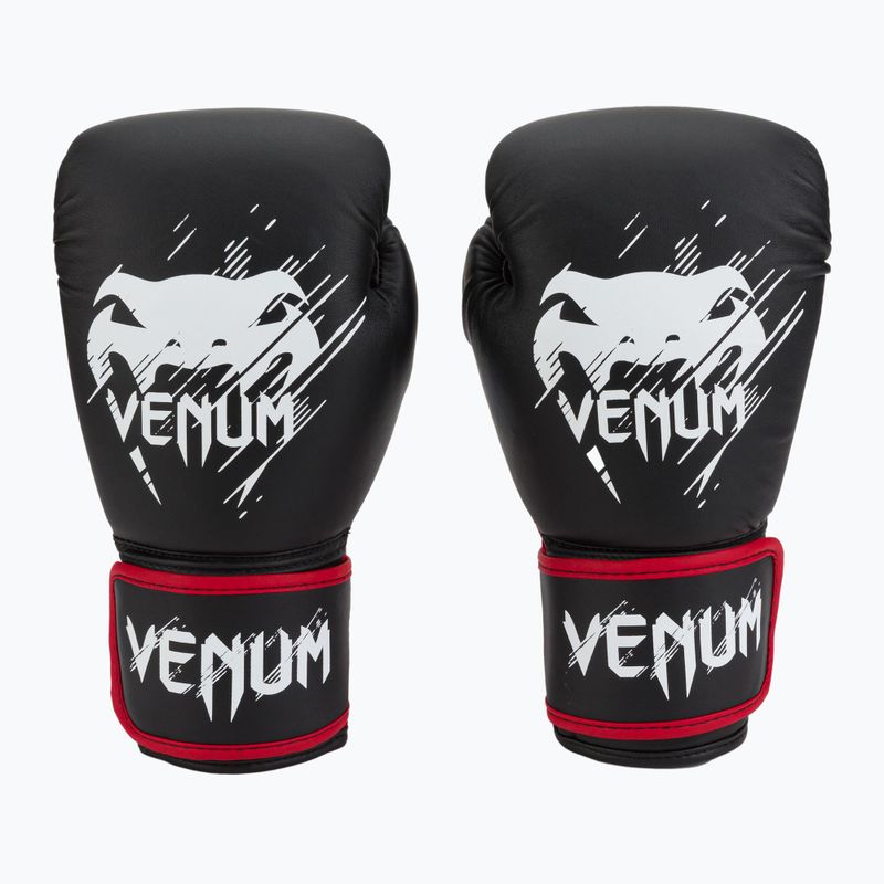 Rękawice bokserskie dziecięce Venum Contender czarne VENUM-02822