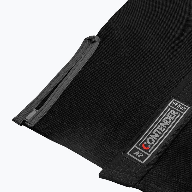 GI do brazylijskiego jiu-jitsu Venum Contender Evo BJJ czarne VENUM-03738-001-A4 6