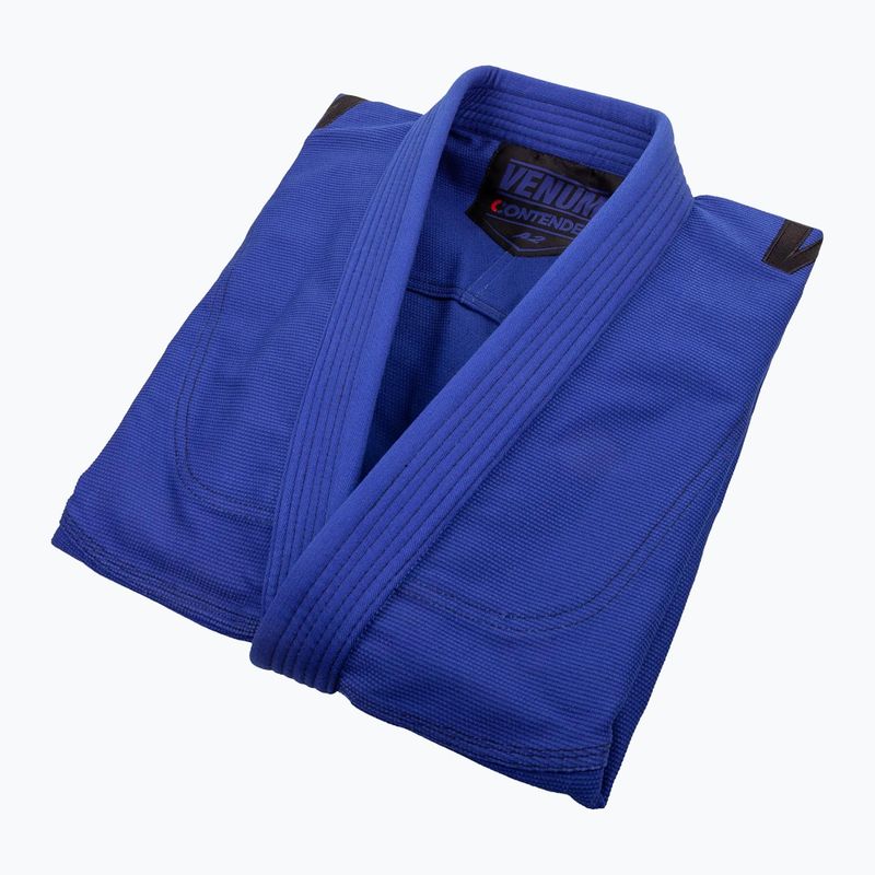 GI do brazylijskiego jiu-jitsu Venum Contender Evo BJJ royal blue 4