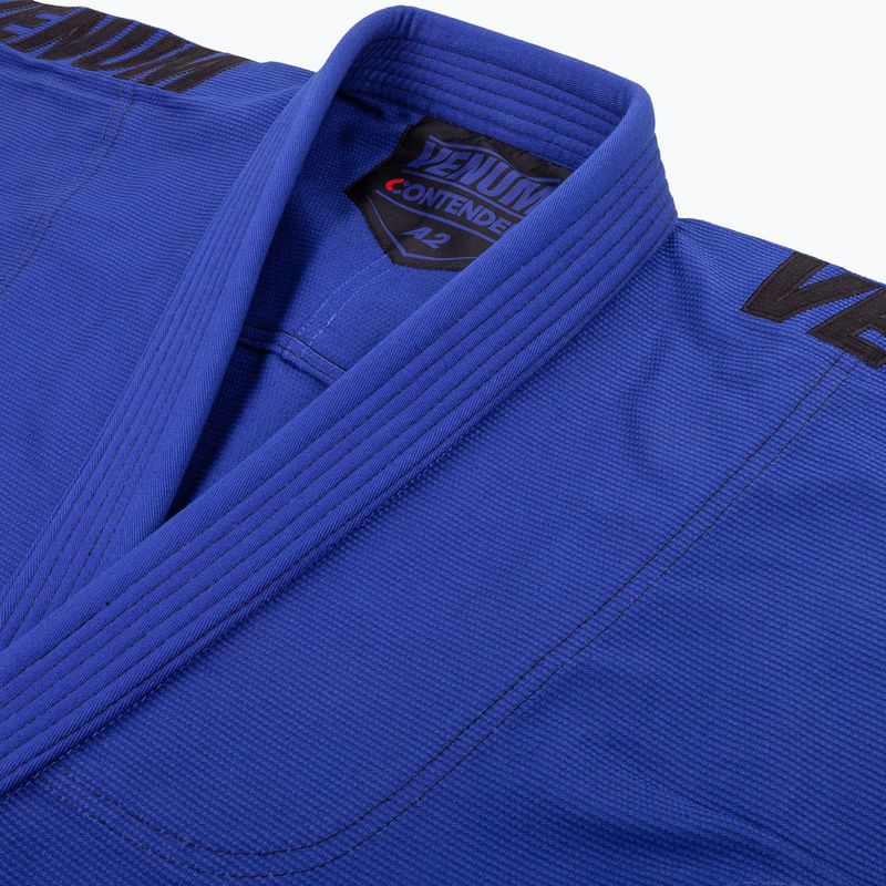 GI do brazylijskiego jiu-jitsu Venum Contender Evo BJJ royal blue 5