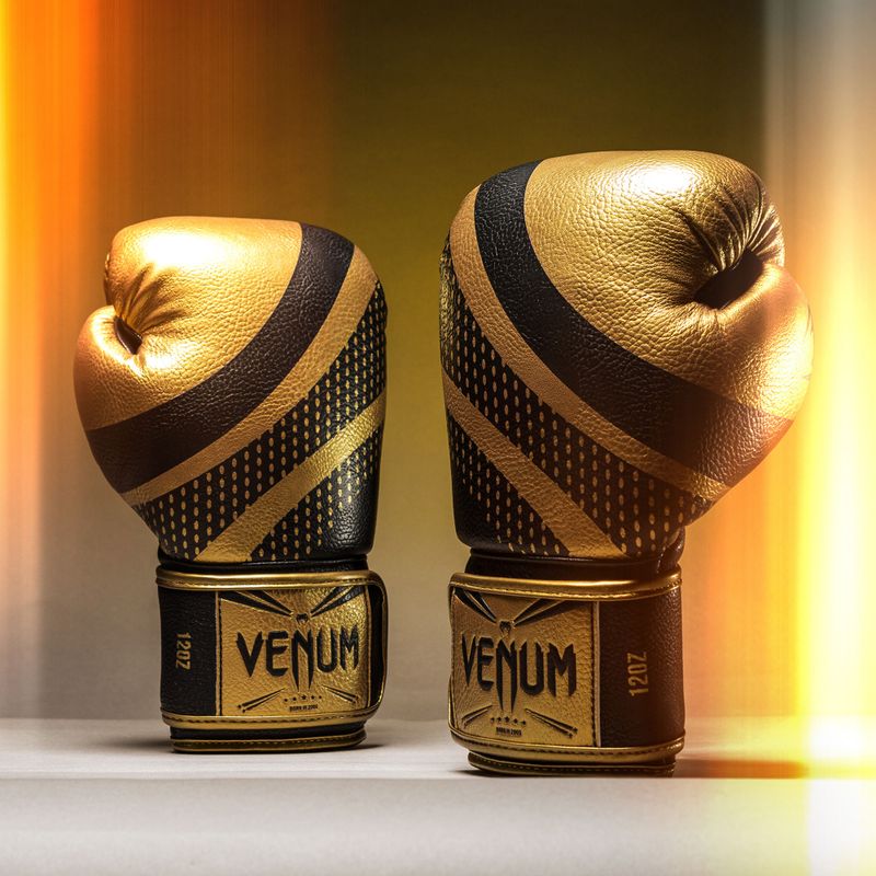 Rękawice bokserskie Venum Lightning Boxing gold/black 6