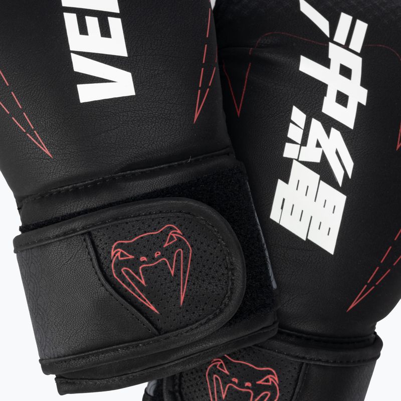 Rękawice bokserskie dziecięce Venum Okinawa 3.0 black/red 5