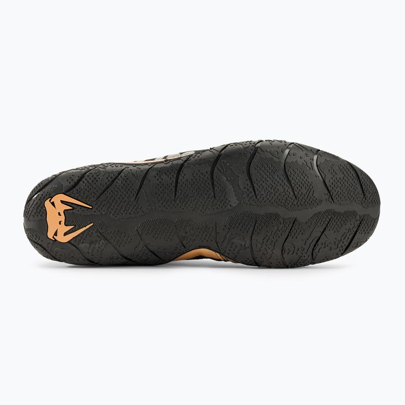 Buty bokserskie Venum Elite Wrestling black/bronze 5