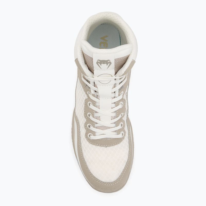 Buty bokserskie Venum Elite Wrestling beige/sand 5