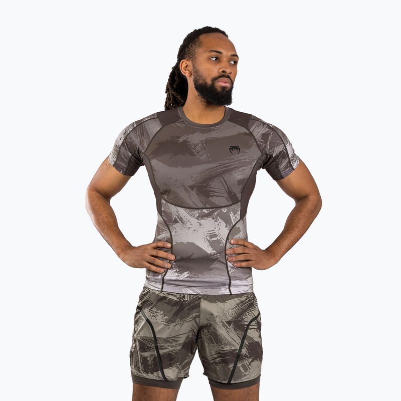 Rashguard męski Venum Electron 3.0 Rashguard sand 2
