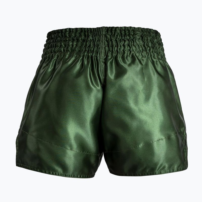 Spodenki treningowe męskie Venum Classic Muay Thai khaki/white 2