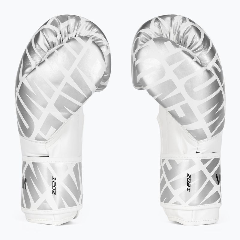 Rękawice bokserskie Venum Contender 1.5 XT Boxing white/silver 3