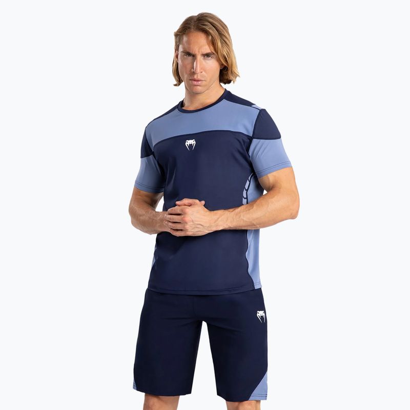 Koszulka treningowa męska Venum Tempest Dry-Tech navy blue 2