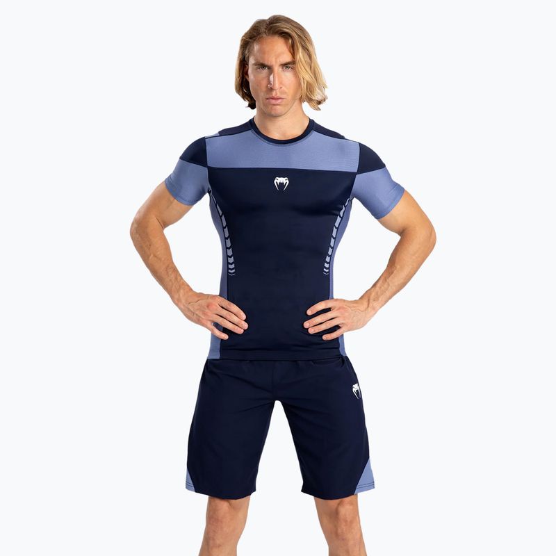 Rashguard męski Venum Tempest Rashguard navy blue 2