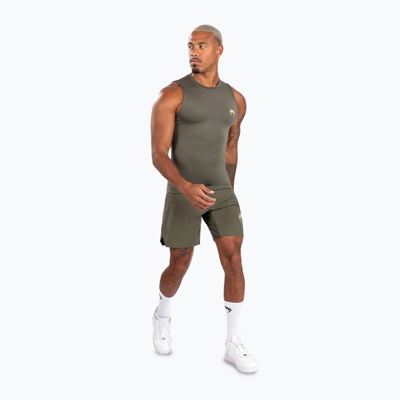 Koszulka męska Venum Contender Rashguard khaki 2