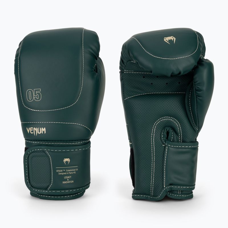 Rękawice bokserskie męskie Venum Impact Evo Boxing Gloves 16 OZ emerald green