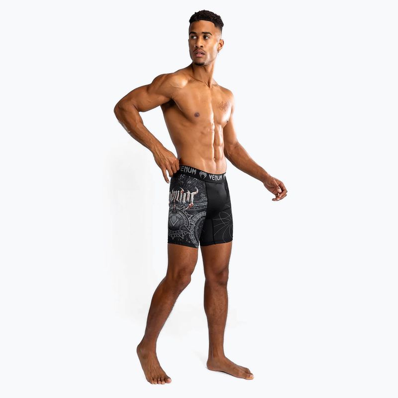Spodenki treningowe męskie Venum Gladiator 5.0 Men'S Vale Tudo Shorts black/silver 2