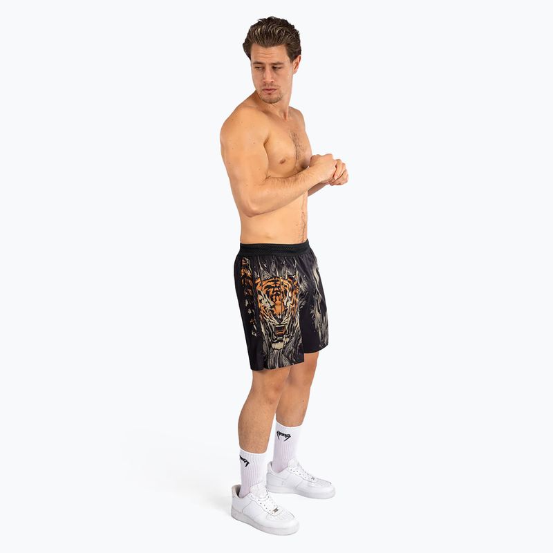 Spodenki treningowe męskie Venum Tiger Men'S Training Shorts black/neon orange 4