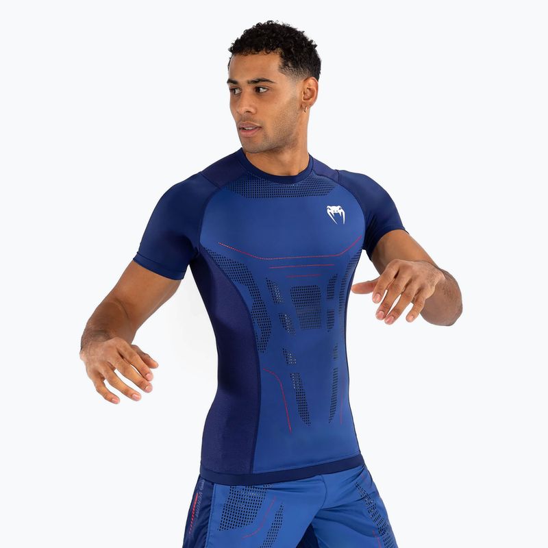 Rashguard męski Venum Technical 3.0 Short Sleeve Rashguard night blue 4