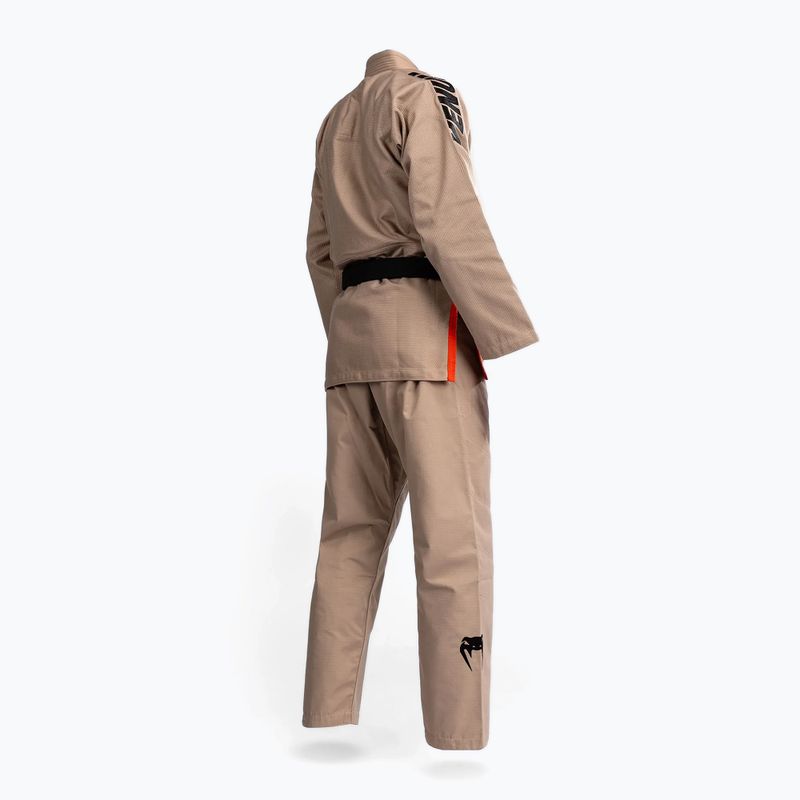 GI do brazylijskiego jiu-jitsu Venum Challenger XT BJJ stone sand 3