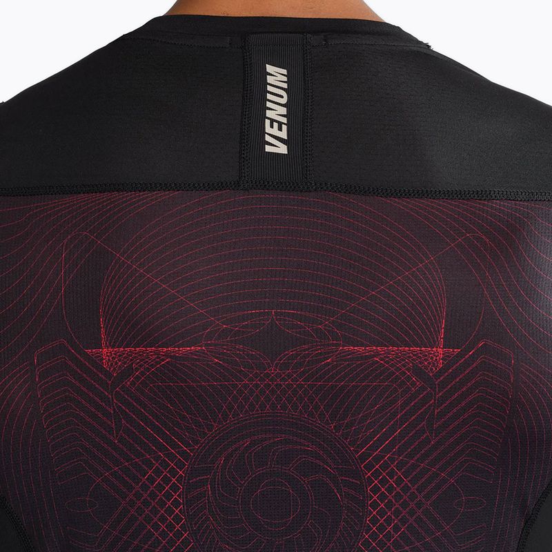 Rashguard longsleeve męski Venum G-Fit Air Men'S Long Sleeve Rashguard deep black/fire red 5