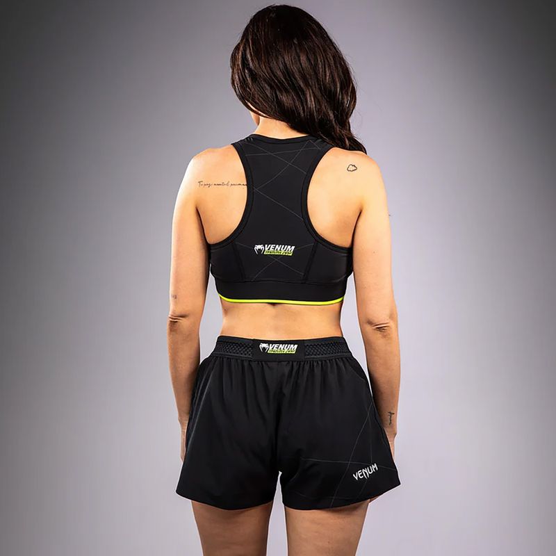 Biustonosz trenigowy Venum Training Camp 4.0 black/neo green 4