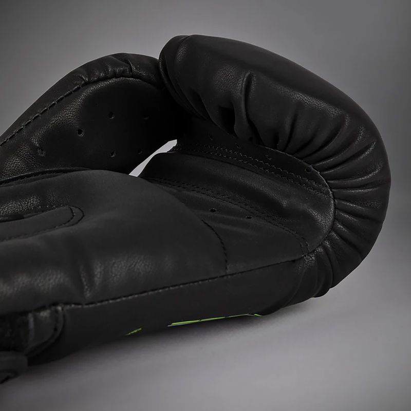 Rękawice bokserskie Venum Training Camp 4.0 black/neo green 4