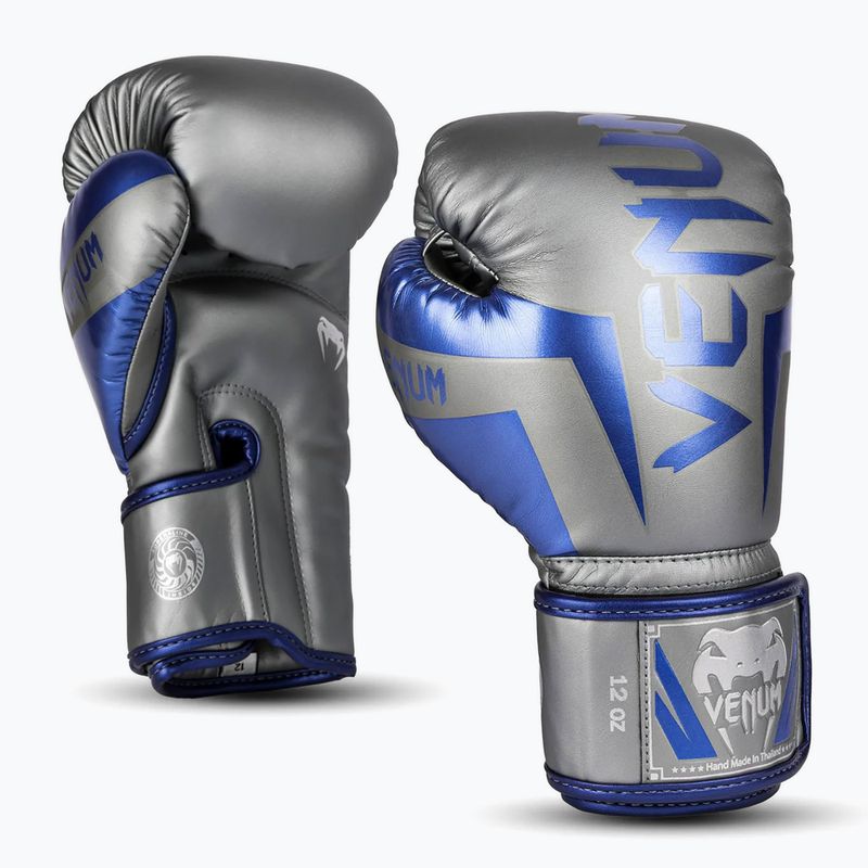 Rękawice bokserskie Venum Elite grey