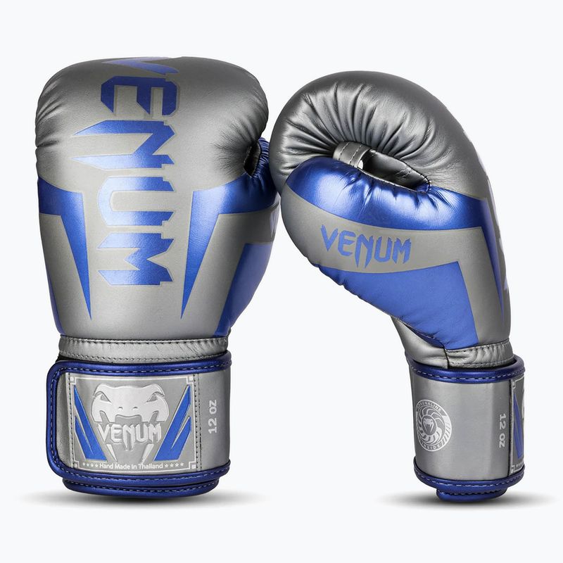 Rękawice bokserskie Venum Elite grey 2