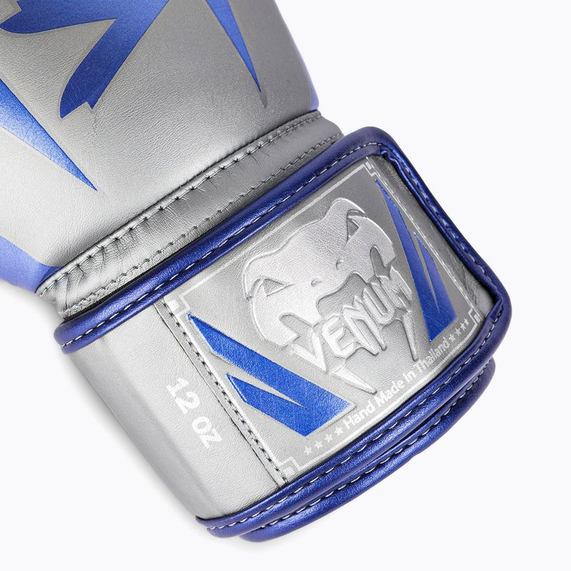 Rękawice bokserskie Venum Elite grey 3