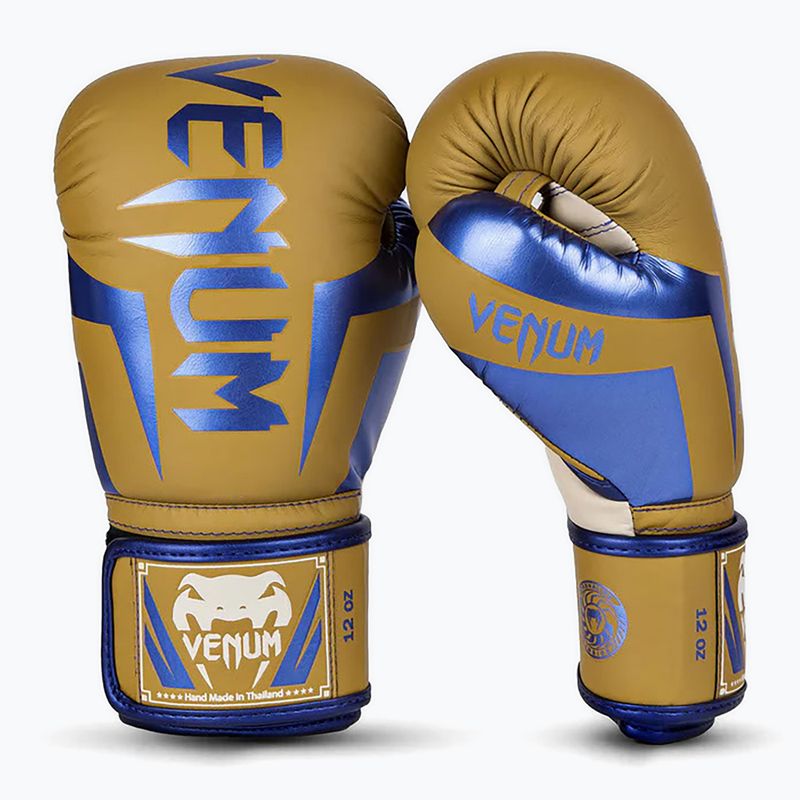 Rękawice bokserskie Venum Elite camel 2