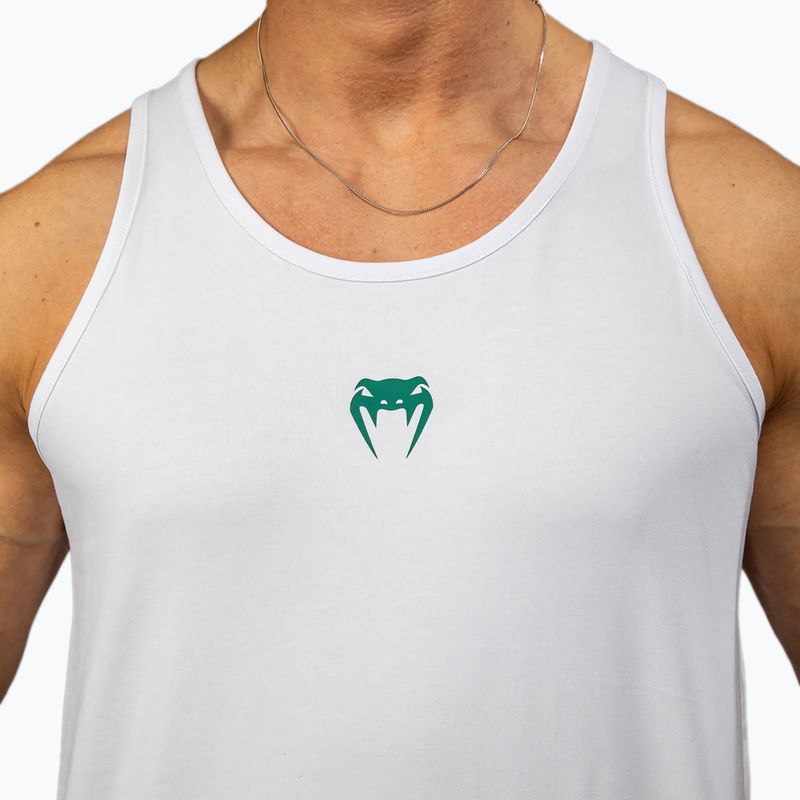 Koszulka treningowa męska Venum Echo white/emerald green 5