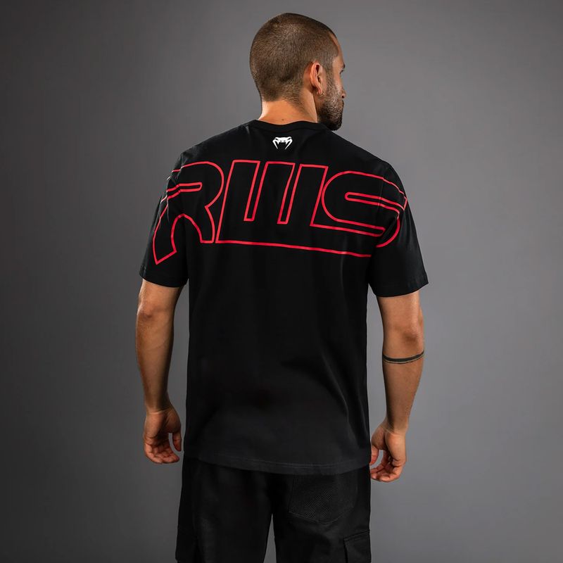 Koszulka męska Venum x RWS 2.0 black/red 3