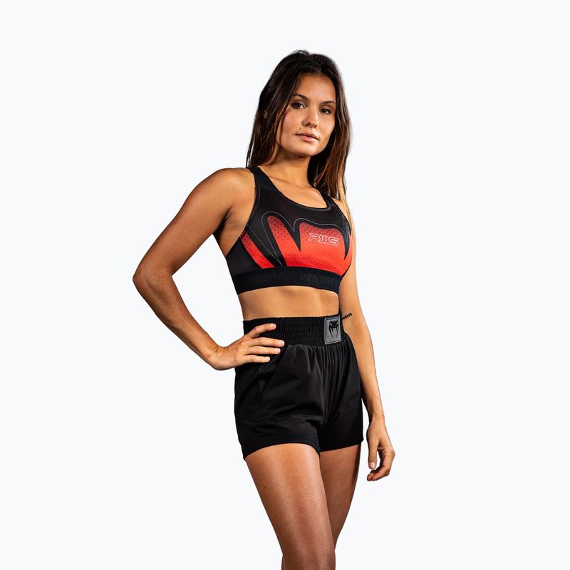 Biustonosz treningowy Venum x RWS 2.0 black/red