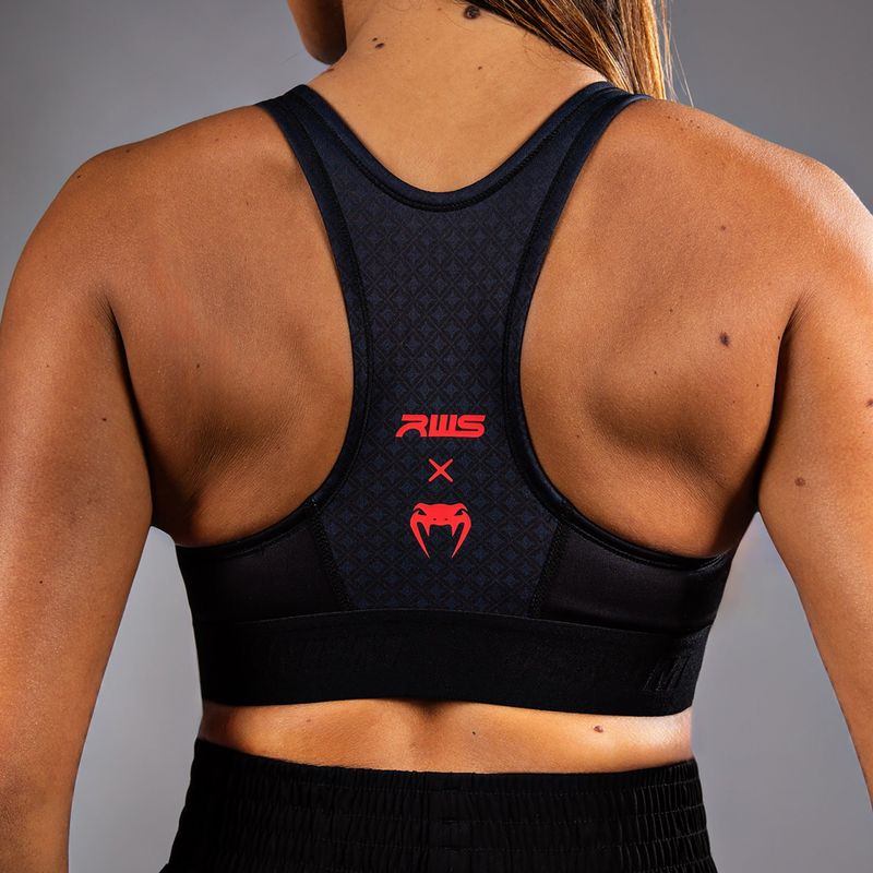 Biustonosz treningowy Venum x RWS 2.0 black/red 6