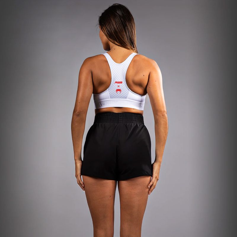 Biustonosz treningowy Venum x RWS 2.0 white/red 3