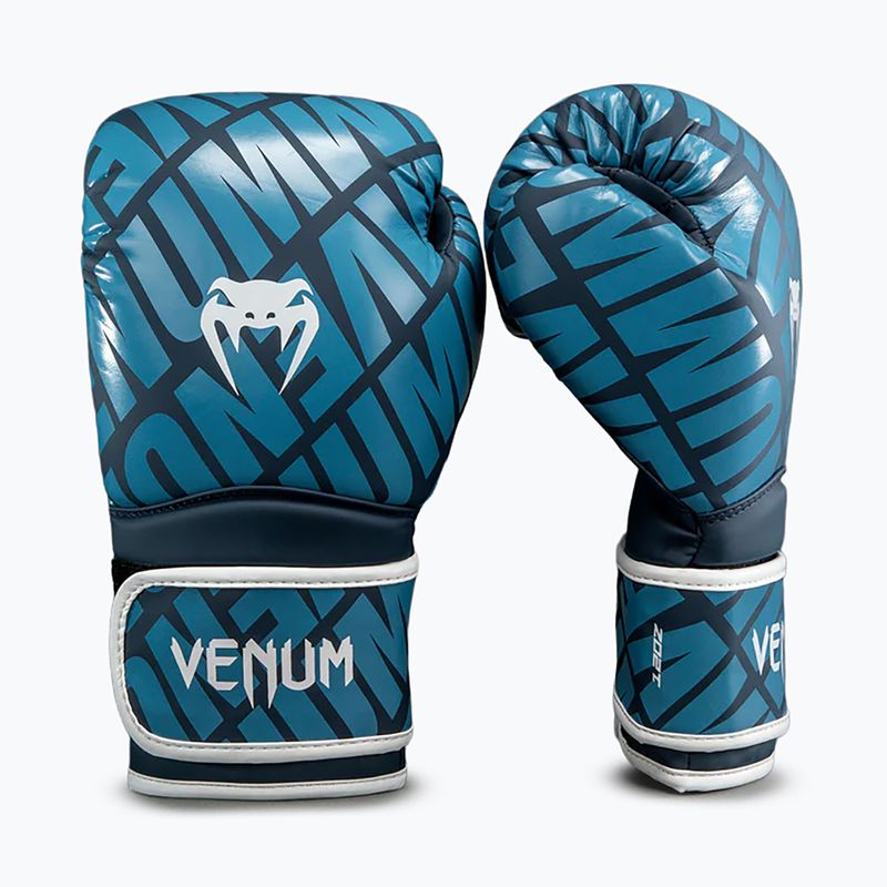 Rękawice bokserkie Venum Contender 1.5XT Boxing navy blue/sky blue