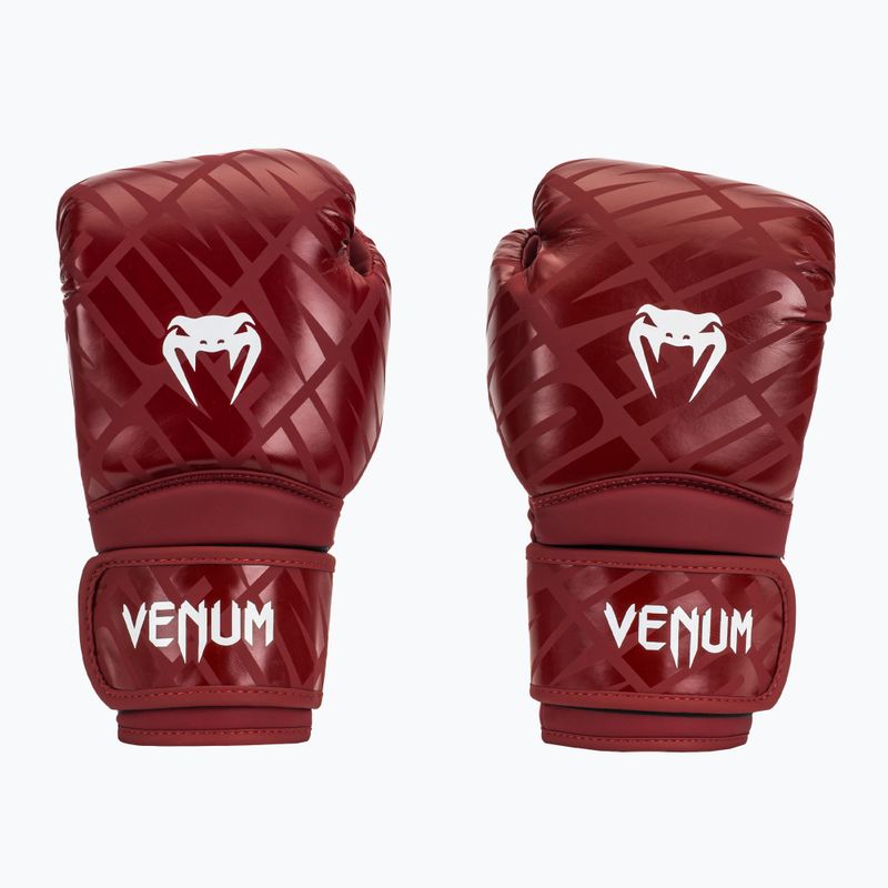 Rękawice bokserskie Venum Contender 1.5XT Boxing glossy burgundy 2