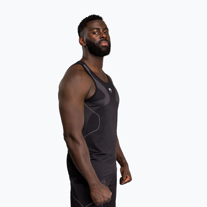 Koszulka treningowa męska Venum Nexus Dry Tech black/silver 4