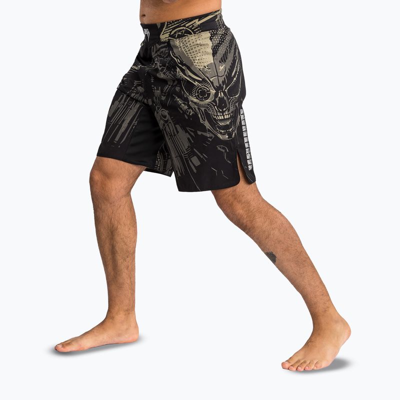 Spodenki treningowe męskie Venum Invader Fight black/sand 5