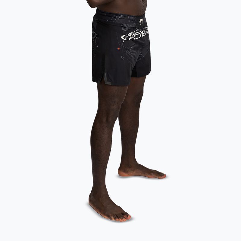 Spodenki treningowe męskie Venum Eclipse Fight black/ivory 4