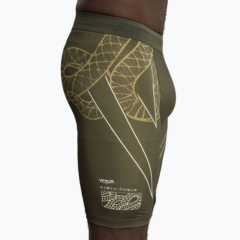 Spodenki treningowe męskie Venum Serpenti Vale Tudo khaki/bronze/ivory 7